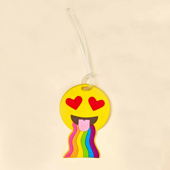 Unisex Luggage Tag in Emoji Design Kalsten