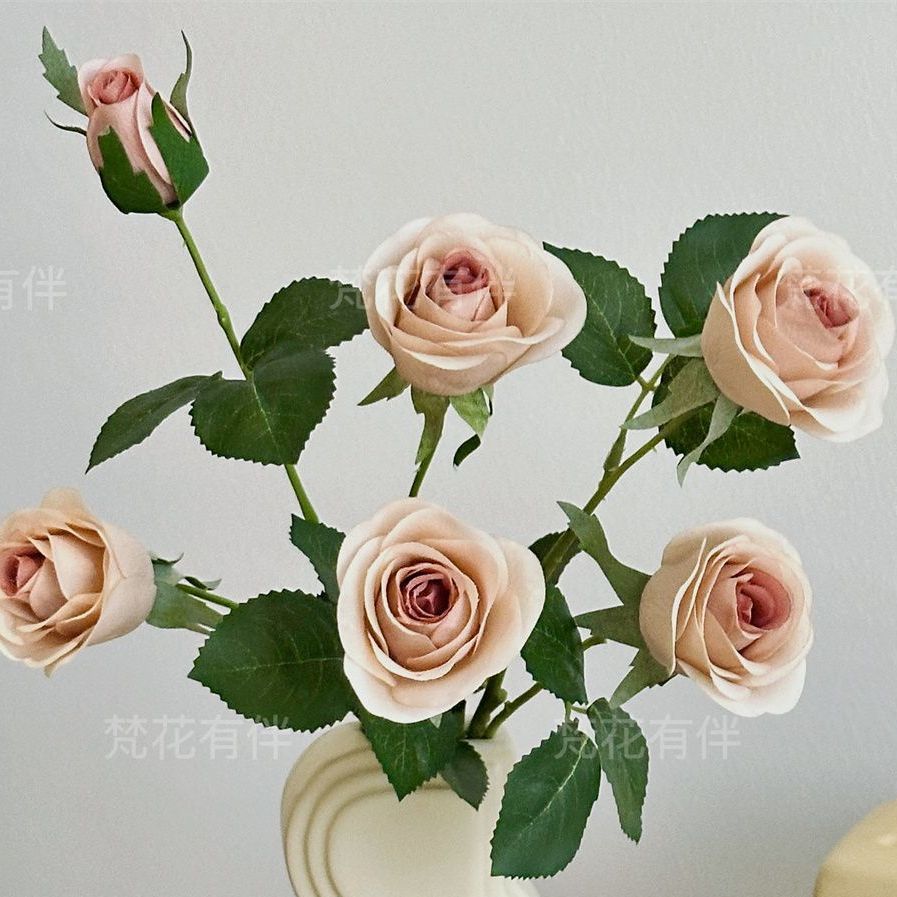 Realistic Artificial Rose Arrangement