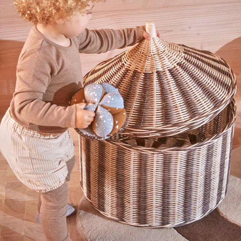 Decorative Woven Storage Container Kalsten 1787892911