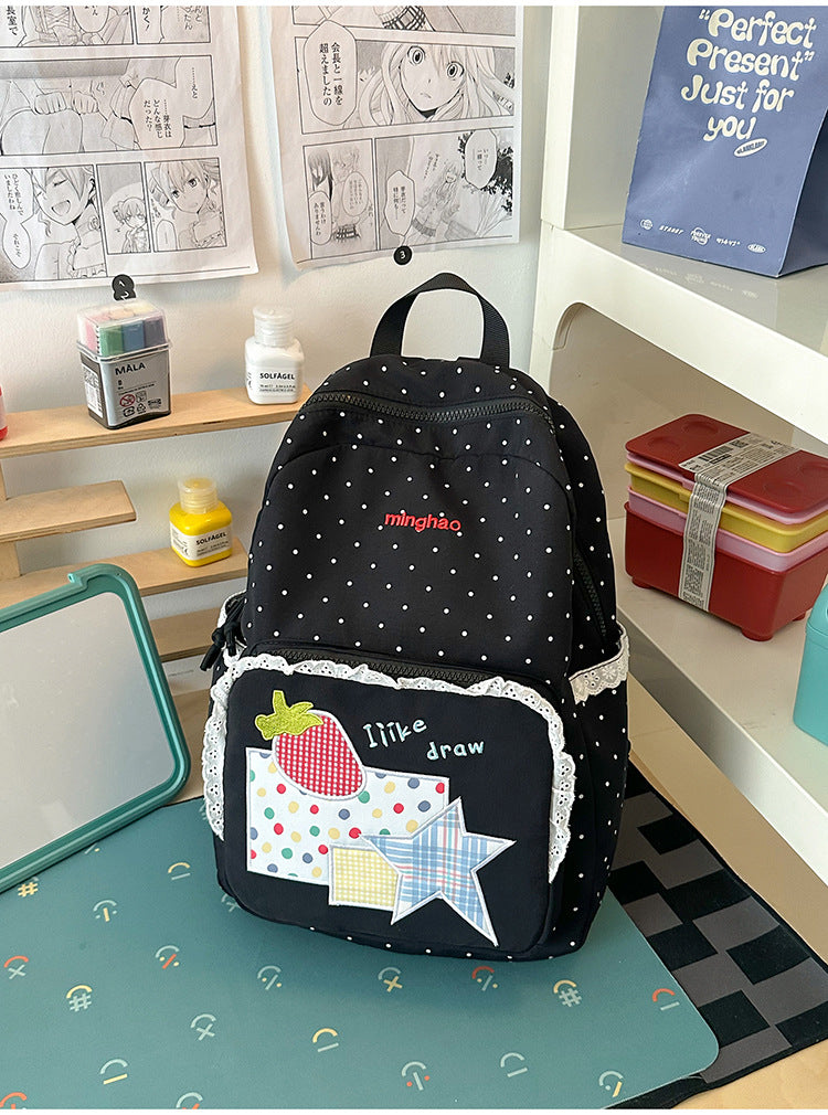 Cute Illustrated Graphic School Backpack Kalsten