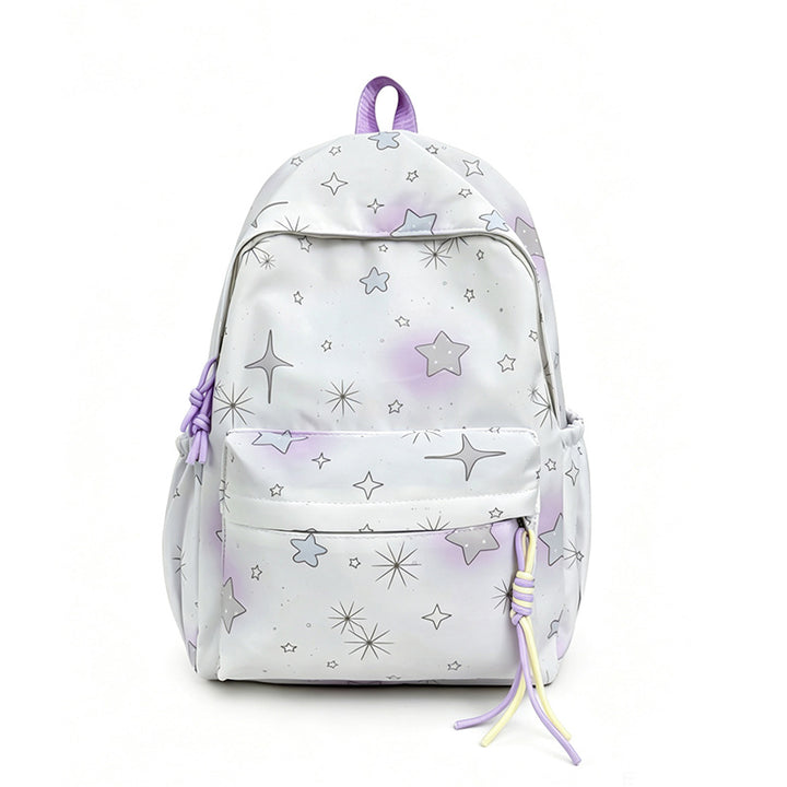 Starry Print Backpack Kalsten