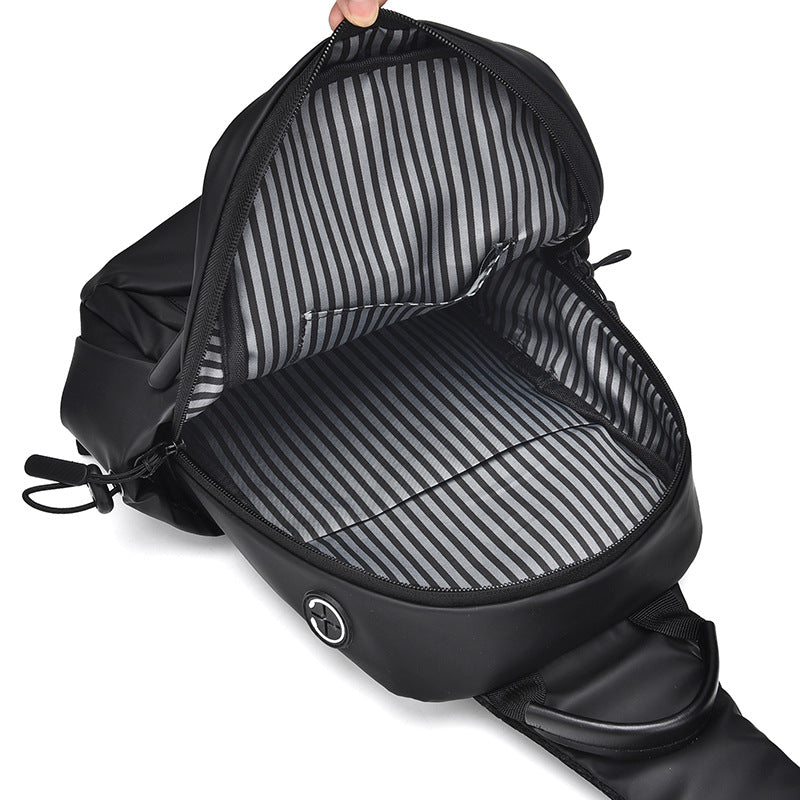 Sleek Water-Resistant Sling Backpack Kalsten