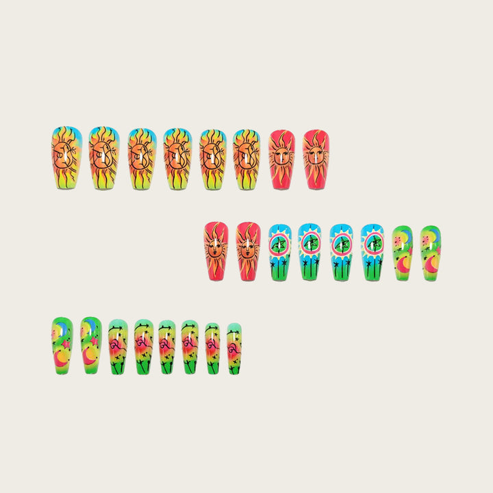 Neon Nail Art Set Kalsten