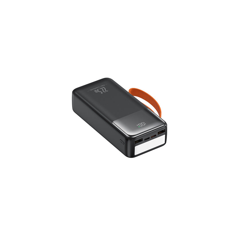 Portable power bank with integrated cable management and fast charging function Kalsten