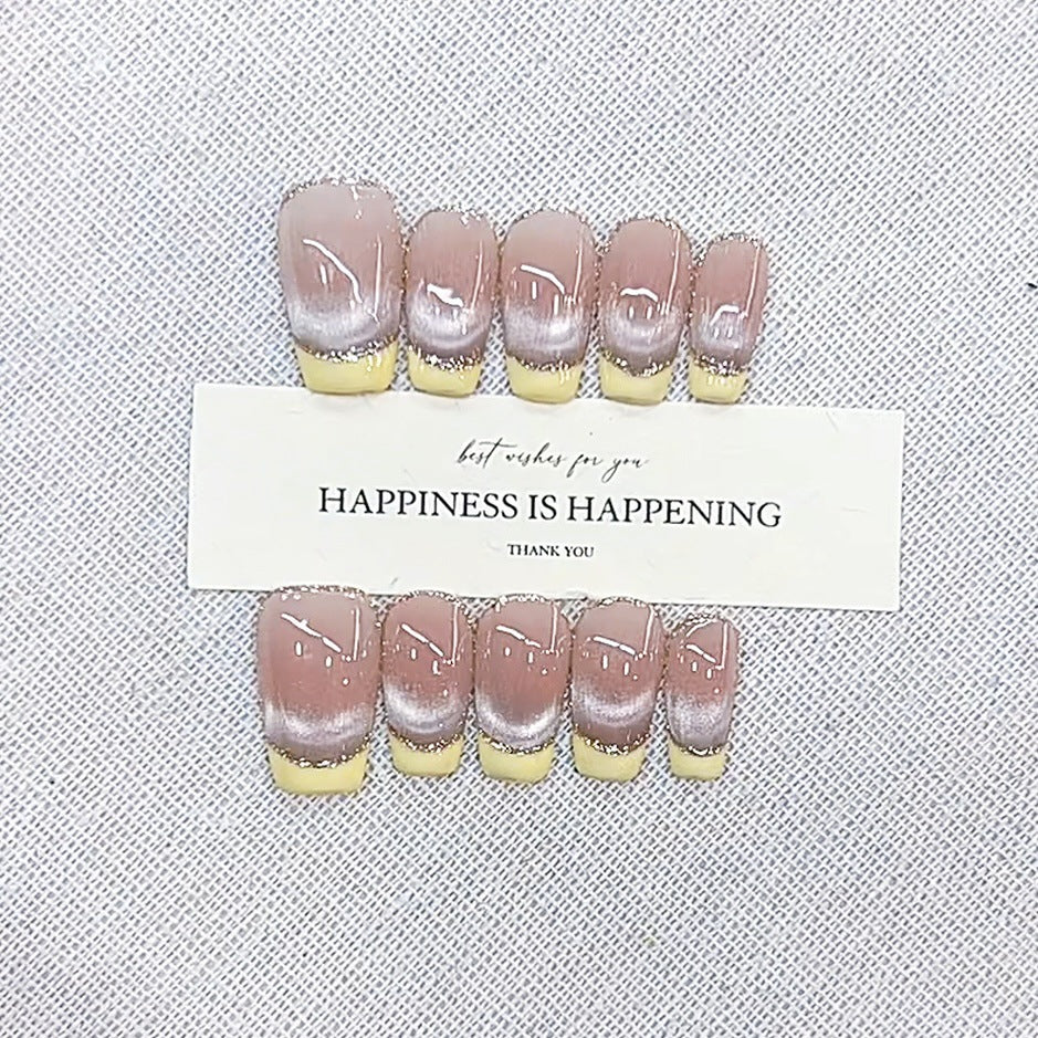 Glamorous Ombre Effect Press-On Nail Set Kalsten
