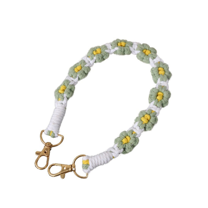 Floral Patterned Keychain