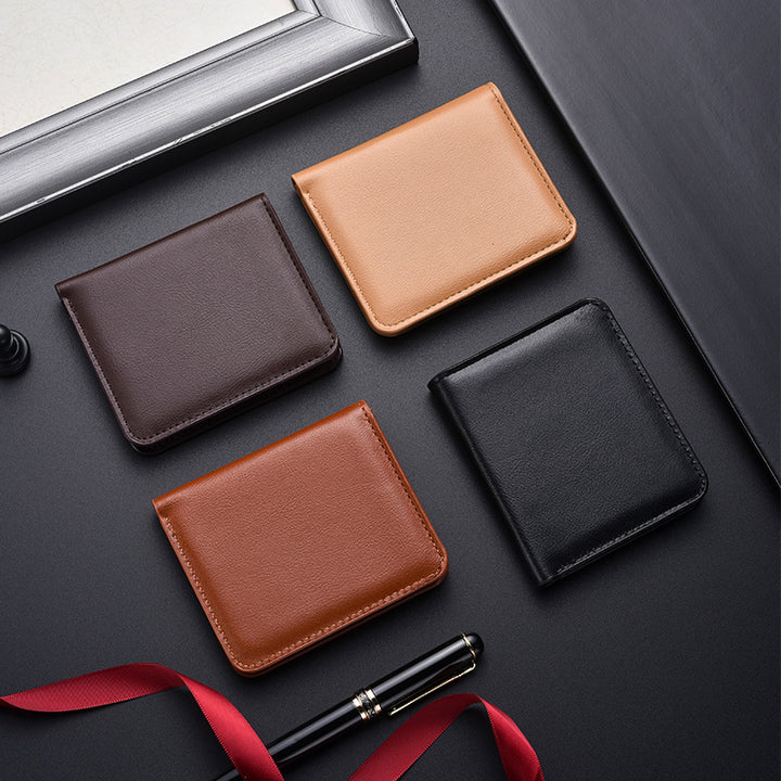 Slim Leather Bi-Fold Wallet Kalsten