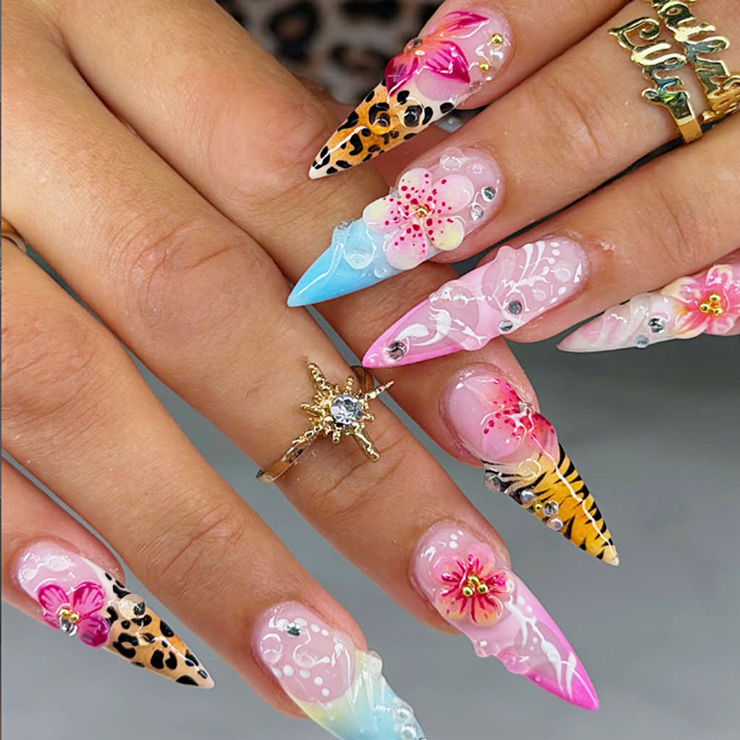 Artistic High-Quality Press-On Nail Set kalsten