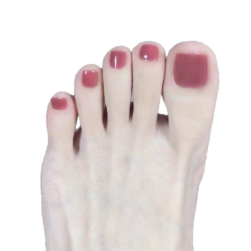 Glossy Press-On Toenails Kalsten