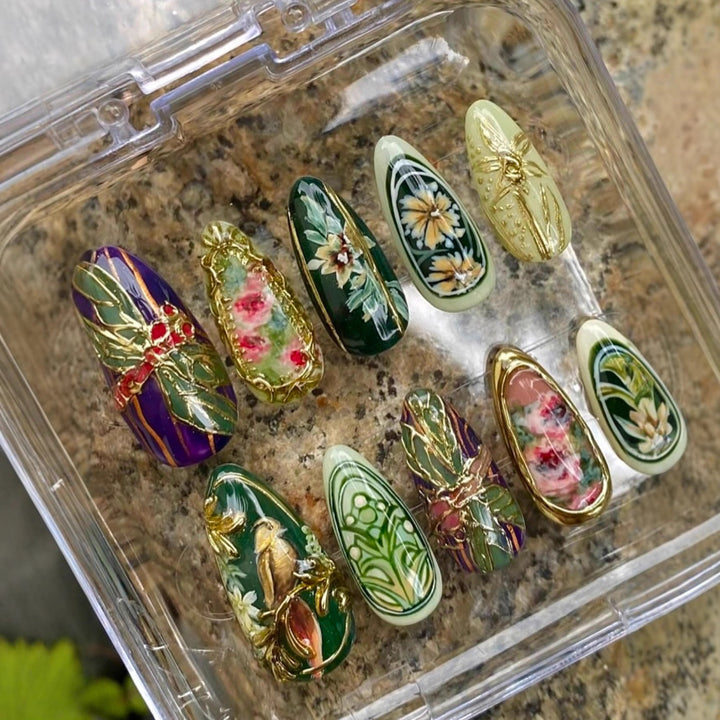 Elegant Artistic Nail Art Set Kalsten