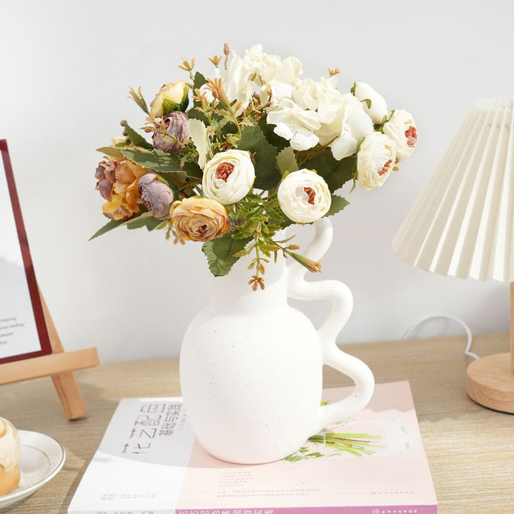 Lifelike Floral Bouquet Stem