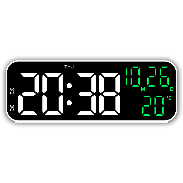Digital Alarm Clock with Large LED Display and Weather Function Kalsten