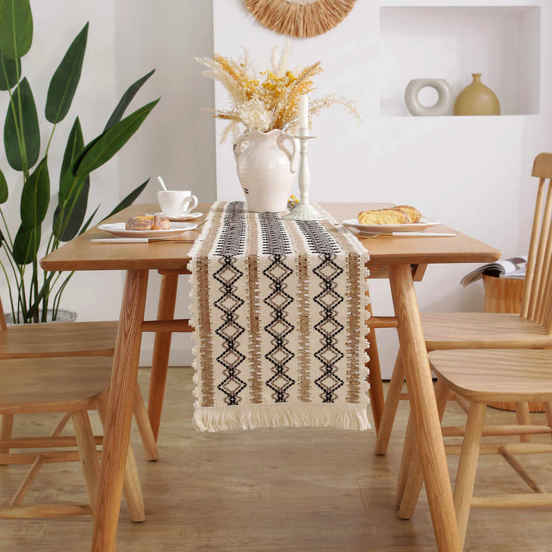 Bohemian Tribal Pattern Table Runner