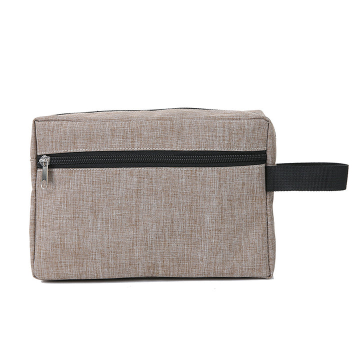 Practical cosmetic bag with two zippers Kalsten