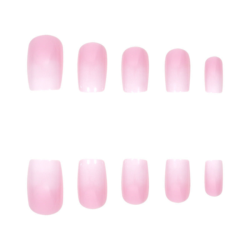 Ombre Square Press-On Nails Kalsten