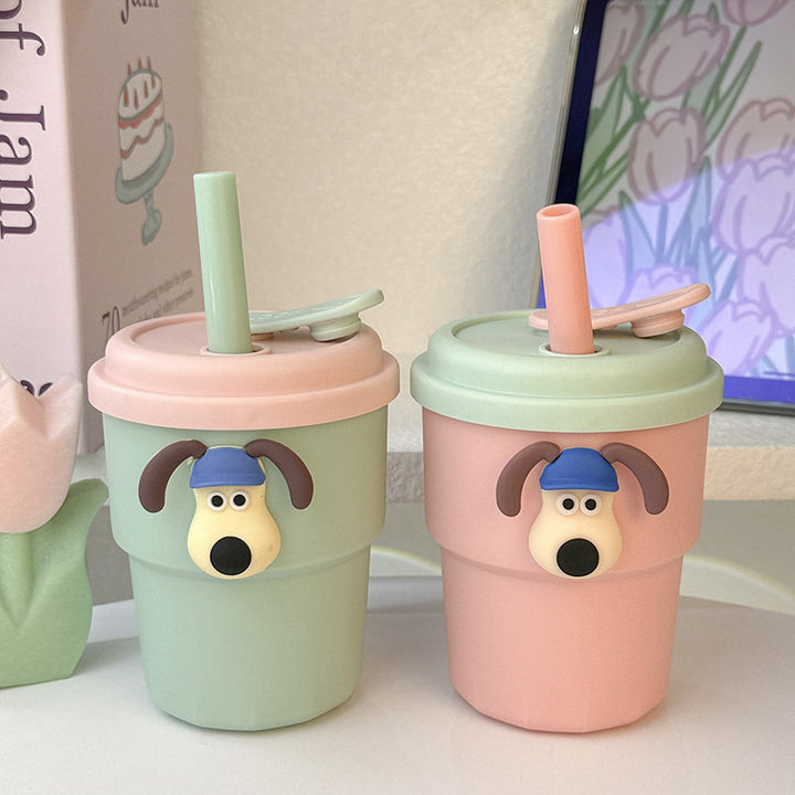 Ladies flexible drinking cup with animal design Kalsten