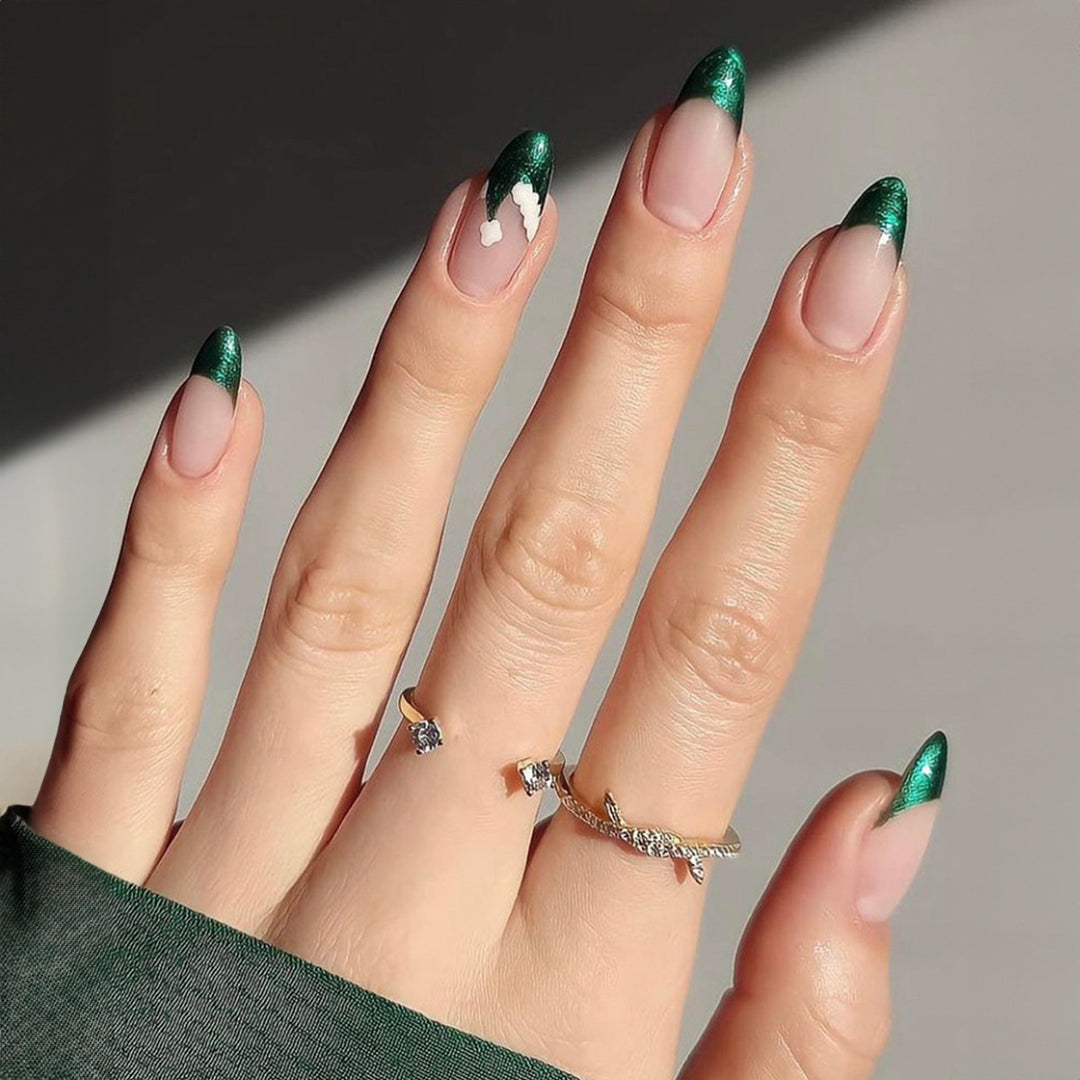 Elegant Stiletto Press-On Nail Set with Unique Design Kalsten