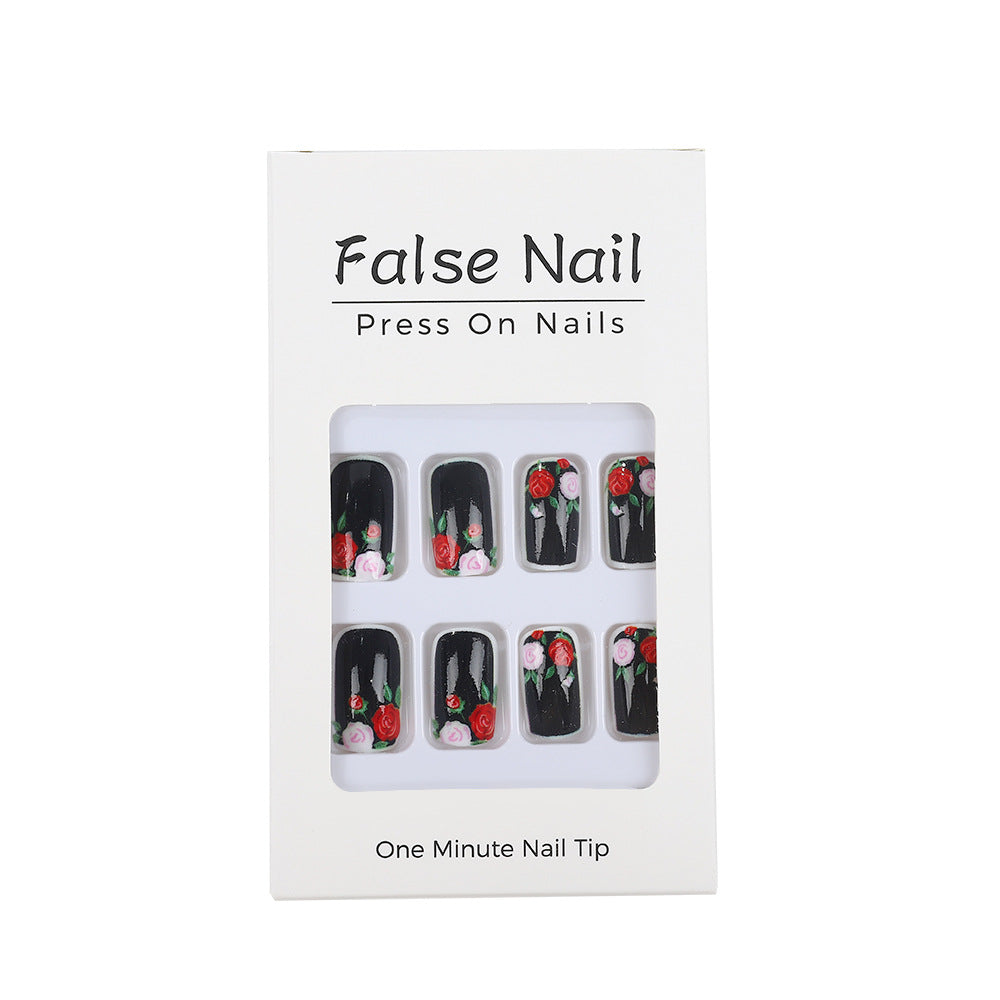 Artificial nails in floral vintage design Kalsten