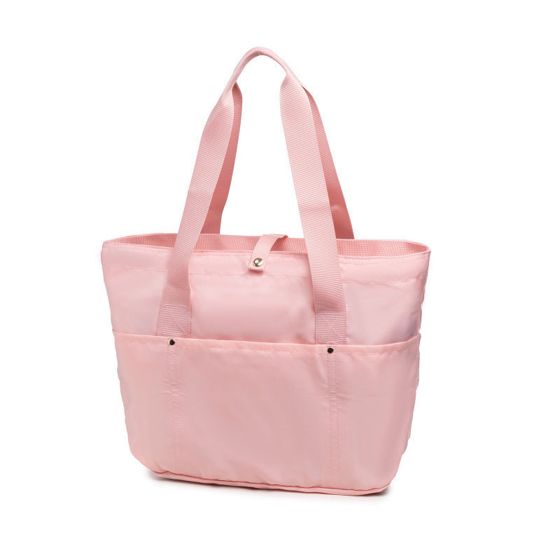 Multifunctional shopping bag with multiple outside pockets Kalsten
