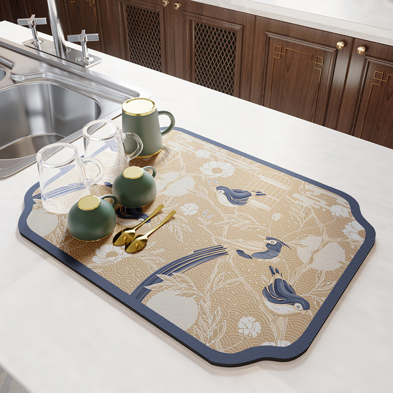 Decorative Kitchen Sink Mat Kalsten