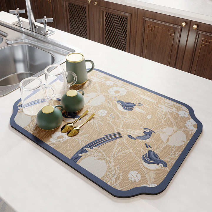 Decorative Kitchen Sink Mat Kalsten