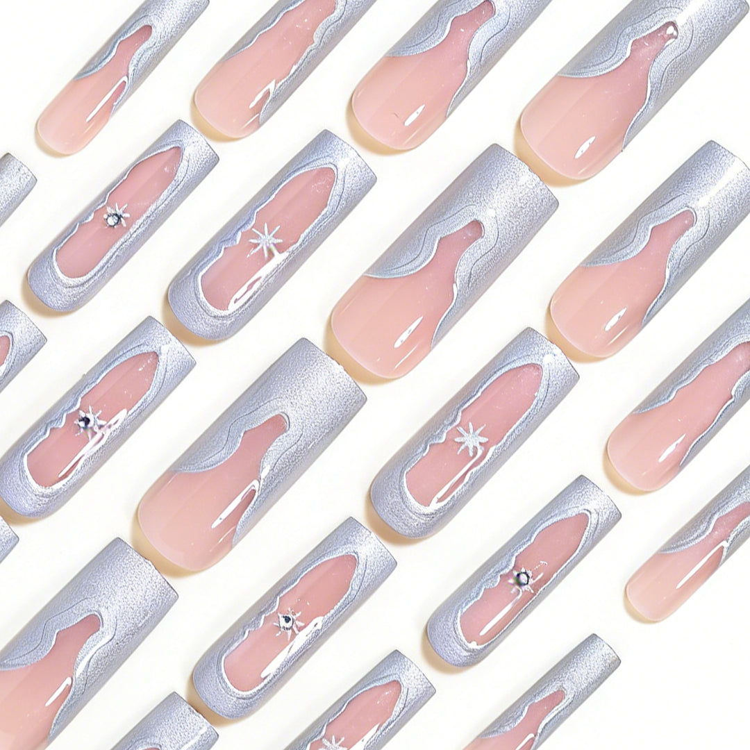 Artistic Press-On Nail Extensions Kalsten