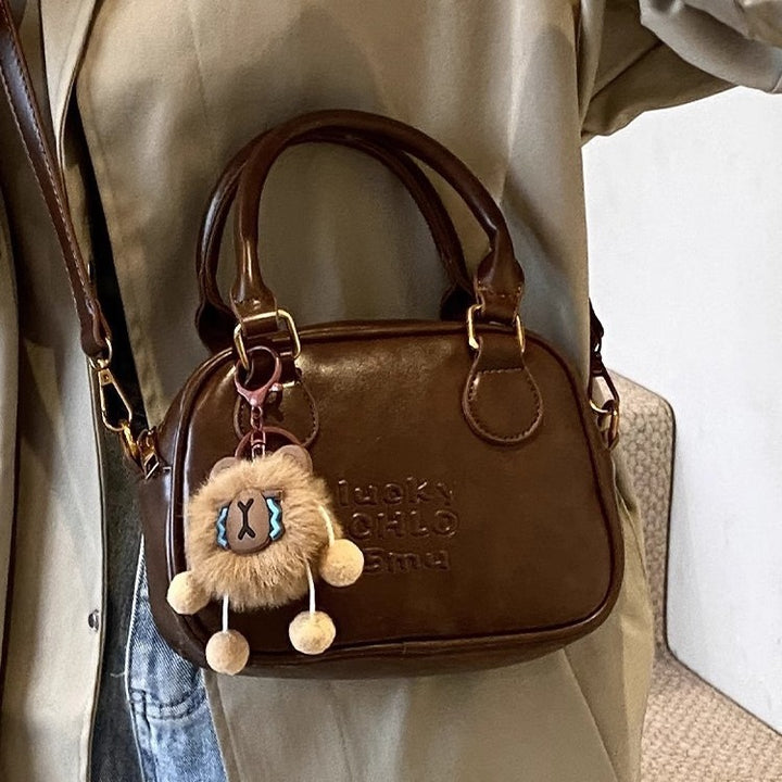 Sleek Structured Mini Shoulder Bag Kalsten