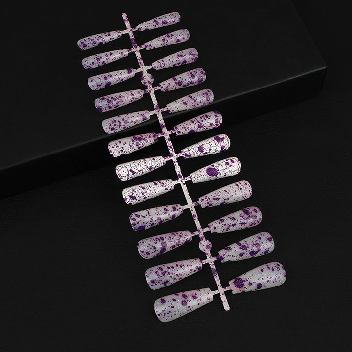 Artificial nails with delicate floral design Kalsten