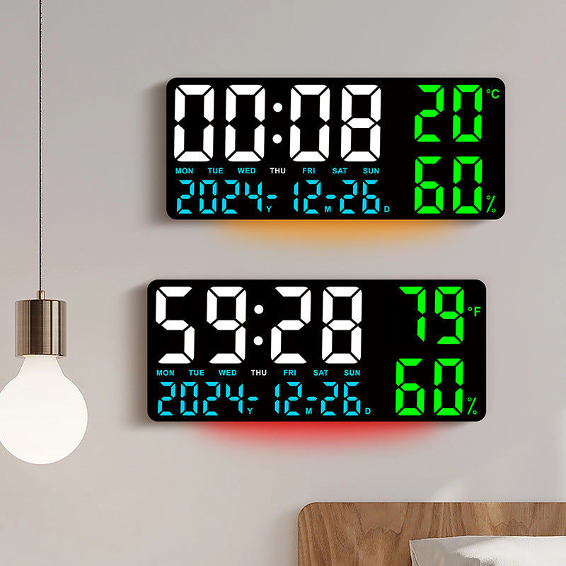 Digital multifunction alarm clock with large LED display Kalsten