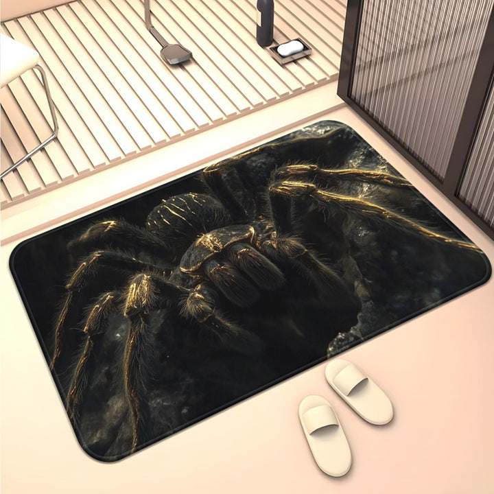 Spider-Themed Floor Mat