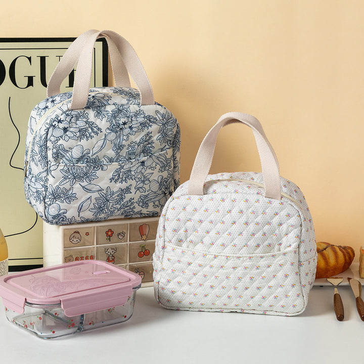 Floral Print Insulated Lunch Bag Kalsten