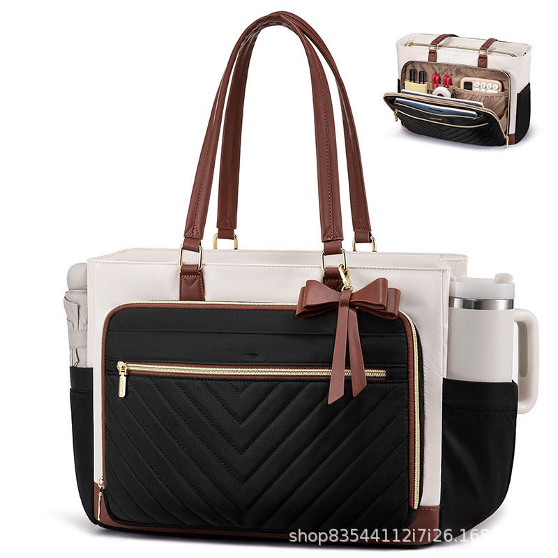 Multi-Functional Quilted Tote Bag Kalsten