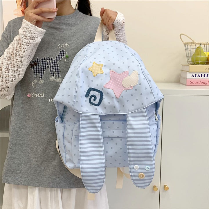 Playful Rabbit Ears Design Backpack