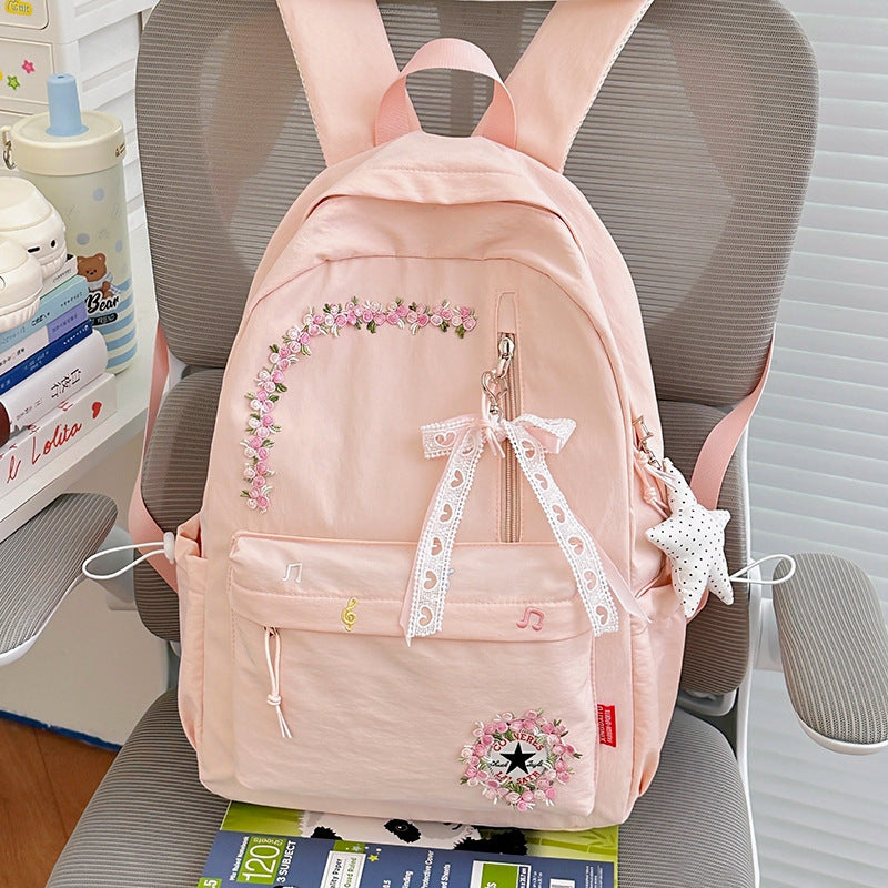 Floral Embellished Everyday Backpack Kalsten