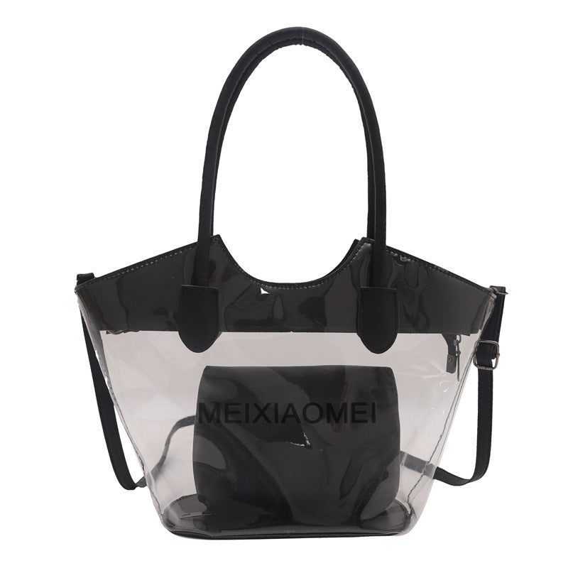 Transparent Tote Handbag