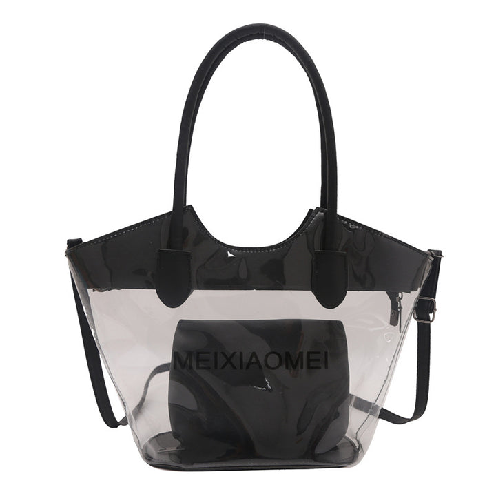 Transparent Tote Handbag