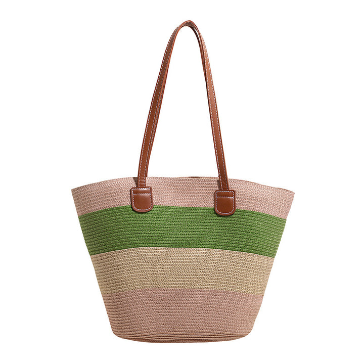 Eco-Friendly Woven Beach Tote Bag