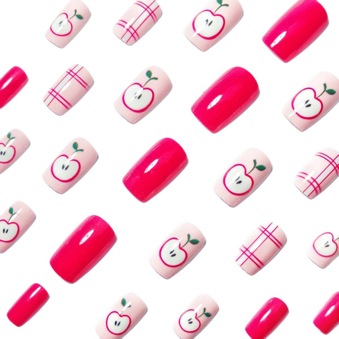 Creative Apple-Themed Nail Art Kalsten 1788155498