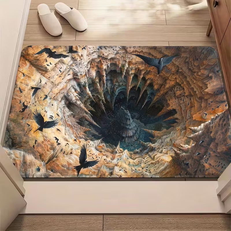 Artistic Well-Themed Area Rug