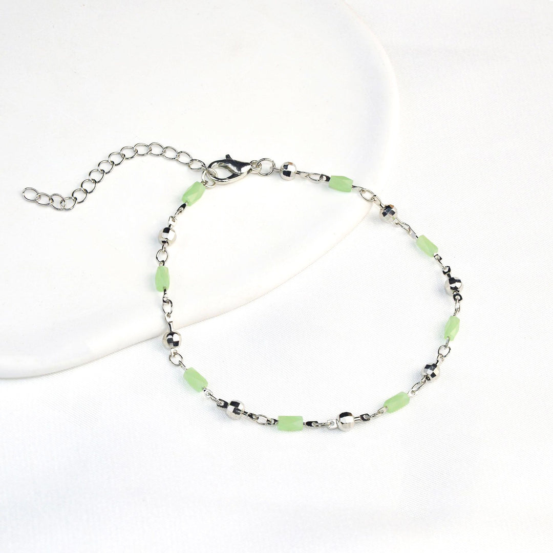 Beaded Charm Anklet Kalsten