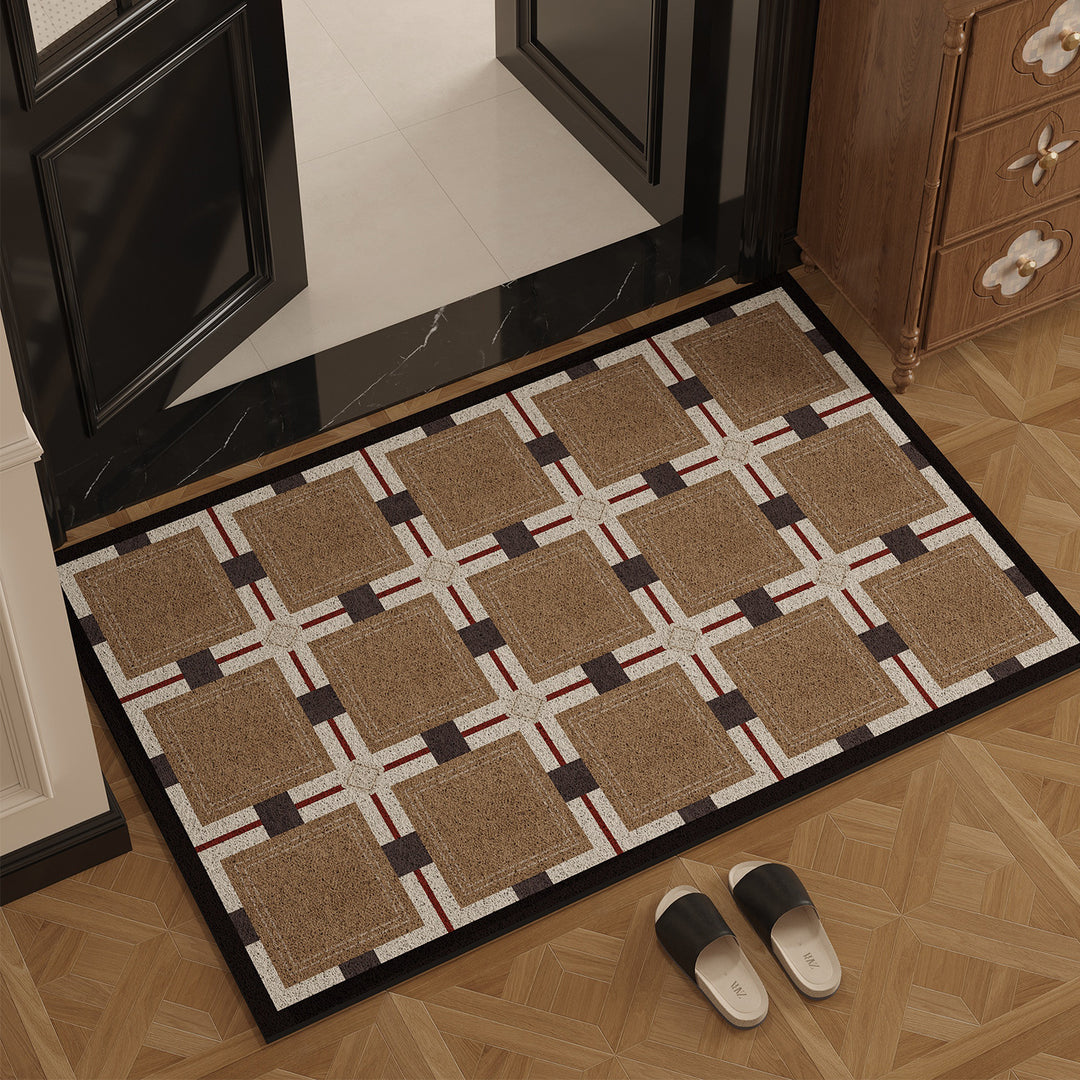 Geometric Pattern Door Mat