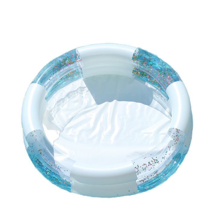Mermaid-Themed Inflatable Pool Ring Kalsten