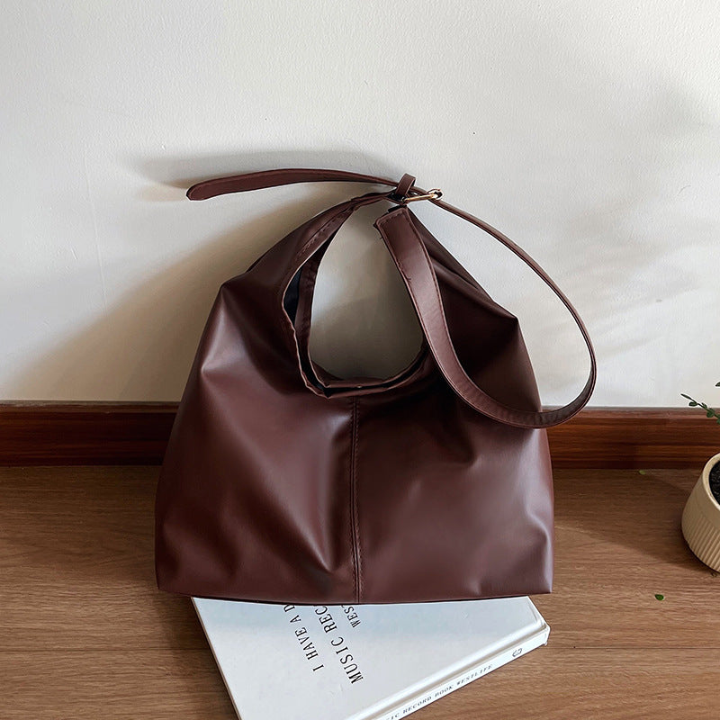WoSpacious Soft Leather Hobo Bag Kalsten