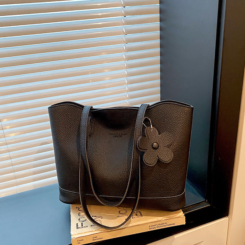 Elegant Textured Tote Bag