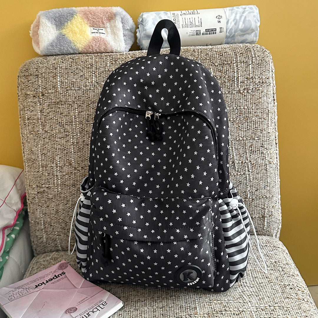 Cute Star-Patterned Backpack Kalsten