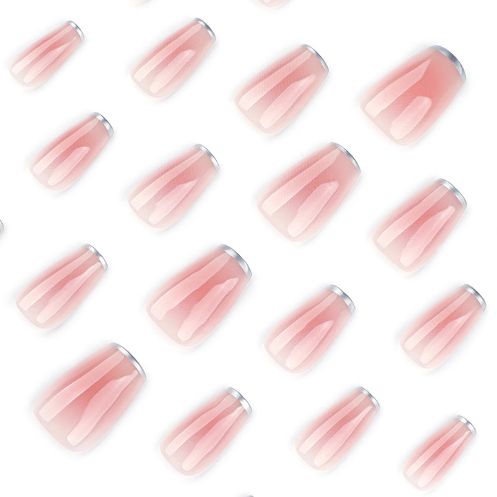 Elegant Nail Extensions with Translucent French Tip Kalsten