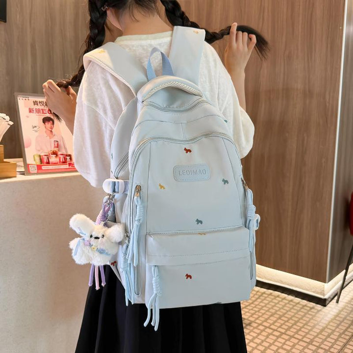 Trendy Auxiliary Pocket Backpack