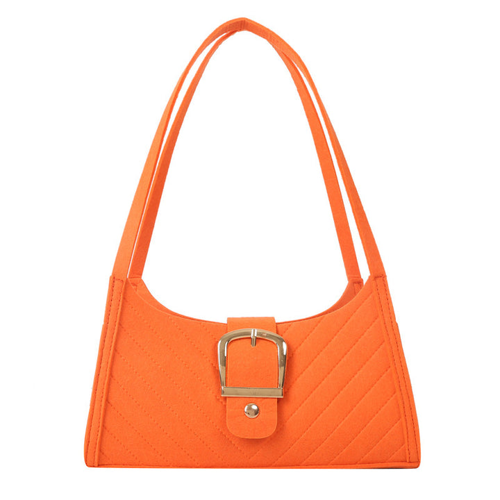 Structured Quilted Handbag