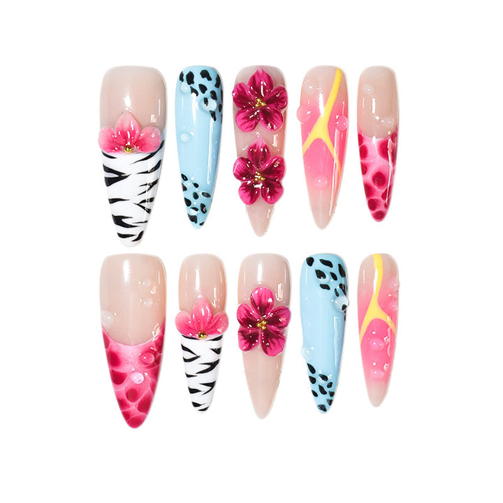 Artistic Floral Nail Art Set Kalsten