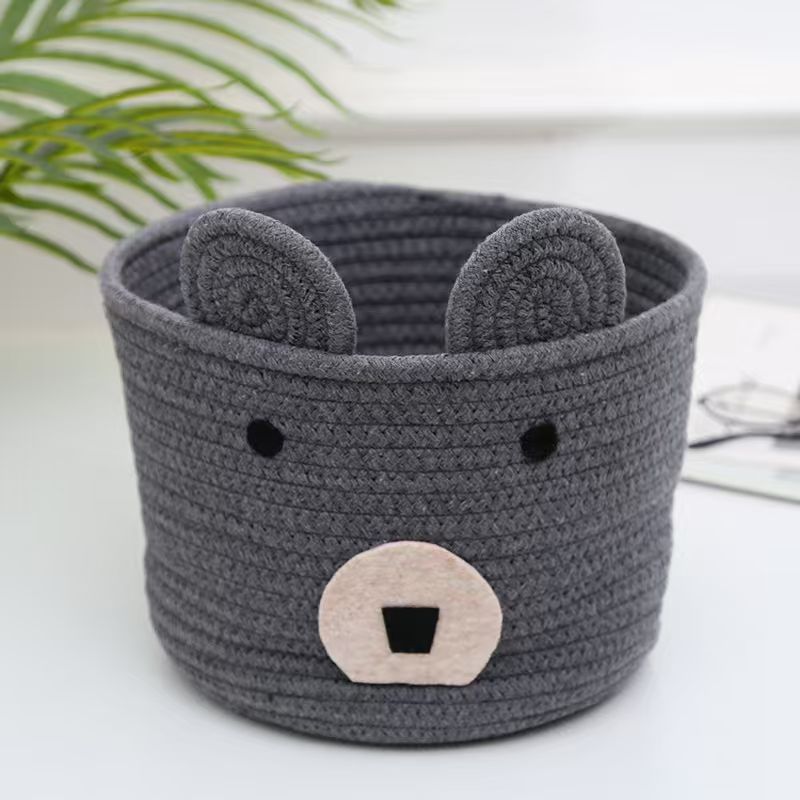 Cute Animal-Themed Storage Basket